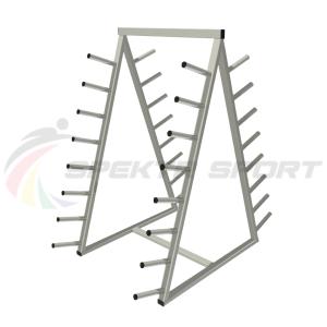 Купить Стойка для бодибаров 16 уровней двухсторонняя (разборная) в Буинске 