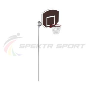 Купить Стойка стритбольная со щитом стационарная SP D 411 в Буинске 