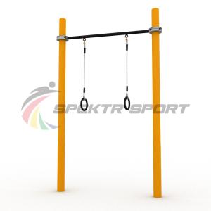 Купить Турник классический для занятий Воркаут с кольцами SP WRK-07 + Rings_76mm в Буинске 