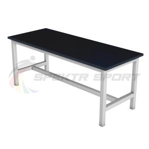 Купить Скамейка для раздевалок без спинки полумягкая (цельная) 1500 мм в Буинске 